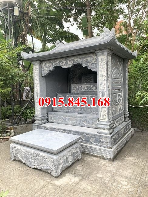Mẫu 804 miếu thờ thần linh đá đẹp bán tiền giang am cây hương trang
