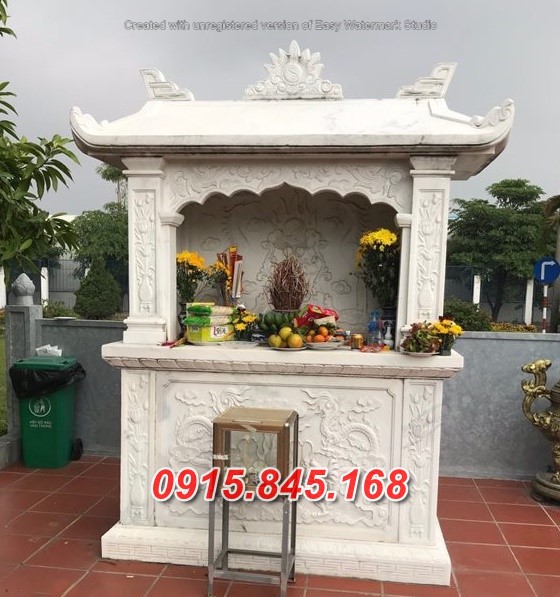 Mẫu 804 miếu thờ thần linh đá đẹp bán tiền giang am cây hương trang