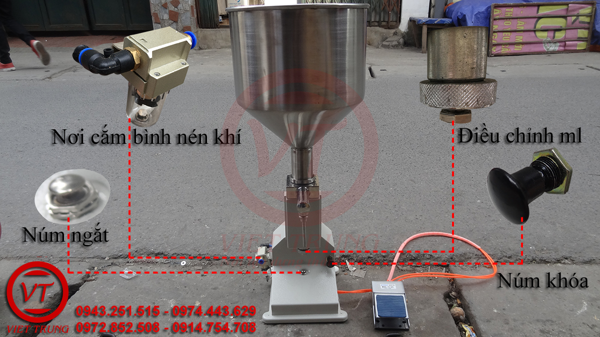 Máy chiết rót A02