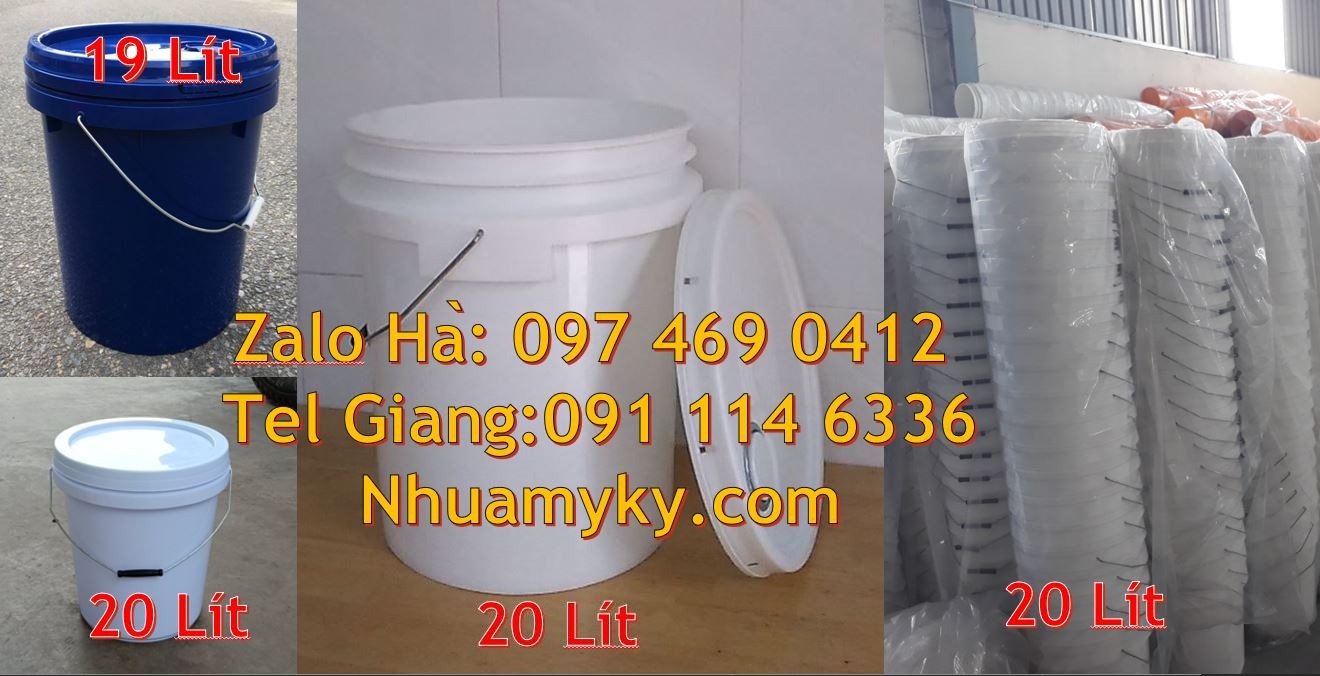 bán thùng đựng sơn hdpe giá rẻ,vò thùng sơn 20l dùng cho nông nghiệp