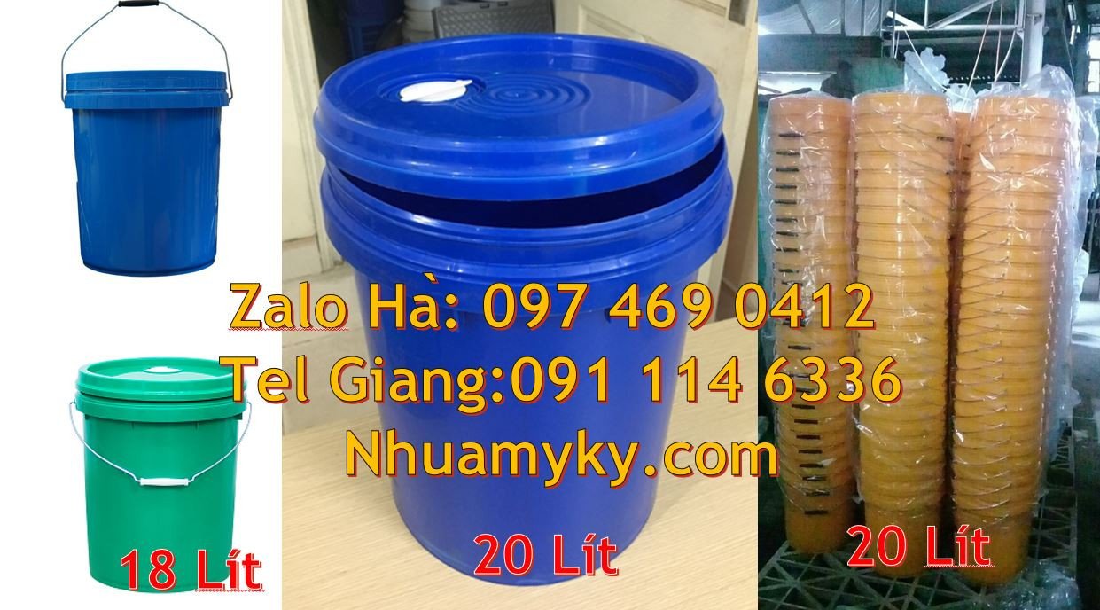 bán thùng đựng sơn hdpe giá rẻ,vò thùng sơn 20l dùng cho nông nghiệp