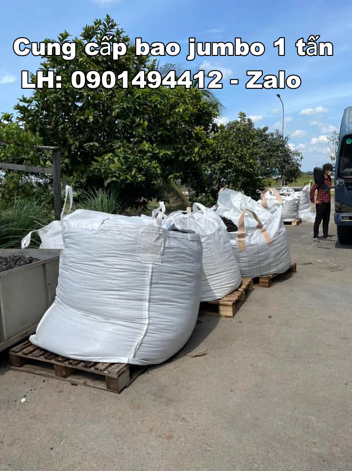 Bao jumbo 1 tấn xả đáy, Bao qua sử dụng