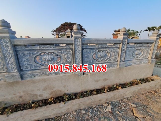 07 Hàng rào lan can bằng đá xanh đẹp nhất hiện nay