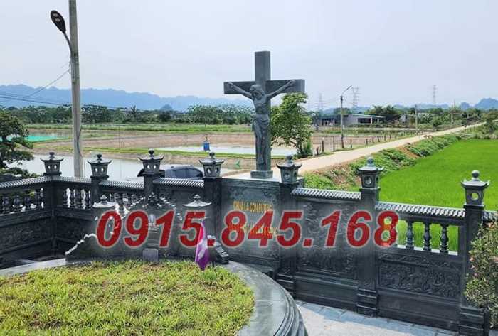 08 Tường rào lan can bằng đá xanh đẹp nhất hiện nay