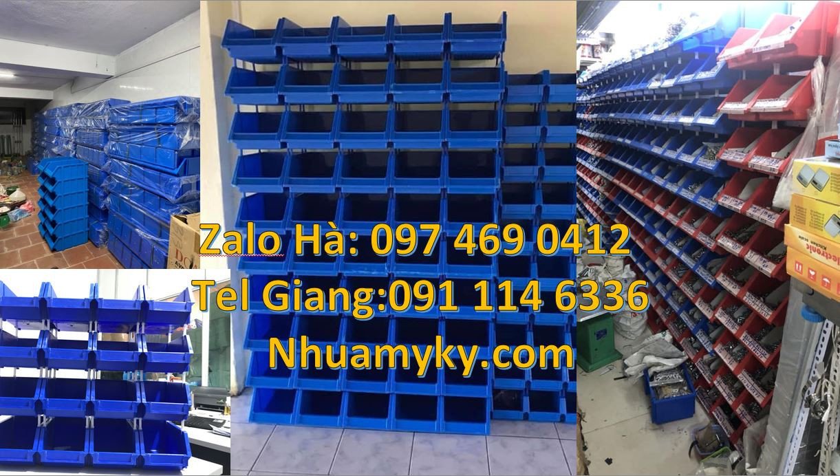 Bán kệ đựng linh kiện điện tử cỡ trung,kệ nhựa đựng dụng cụ tạp hóa re