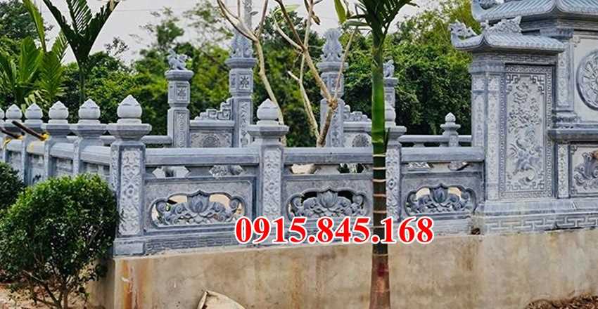 10 Hàng rào nhà mồ bằng đá tự nhiên nguyê khối đẹp bán