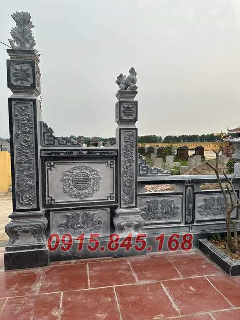 10 Hàng rào nhà mồ bằng đá tự nhiên nguyê khối đẹp bán