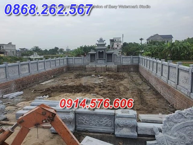 13 Hàng rào nguyên khối đá lăng mộ đẹp nhất