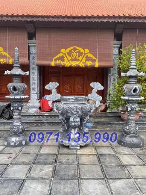 Mẫu lư hương đá đẹp bán tại bắc ninh đỉnh hương nhà thờ bằng đá