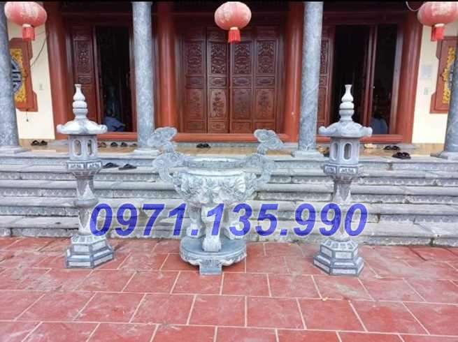 mẫu đỉnh hương đá đẹp bán tại bắc giang lư hương bằng đá