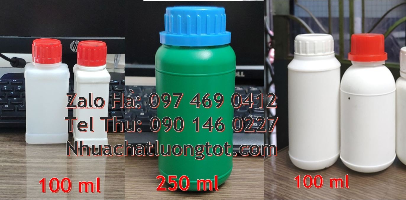 Bán chai nhựa hdpe 100ml màu xanh,chai nhựa 30ml đựng thuốc trừ sâu