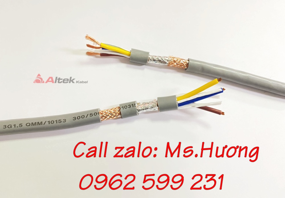 Cáp điều khiển Altek kabel 3 lõi rvv, rvvp giá sỉ
