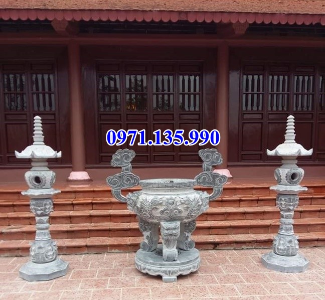 Mẫu đỉnh hương bằng đá đẹp bán tại gia lai lư hương cắm nhang