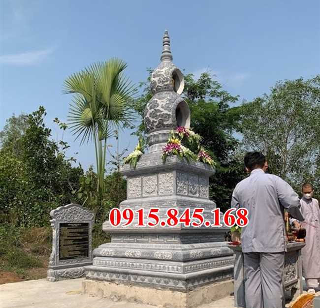 06 Tháp mộ sư đá khối tự nhiên đẹp nhất hiện nay