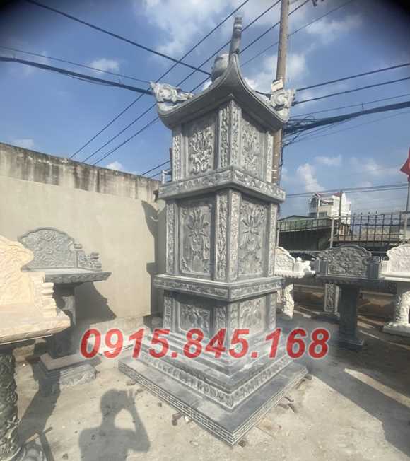 09 Bảo tháp mộ đá nguyên khối đẹp nhất hiện nay