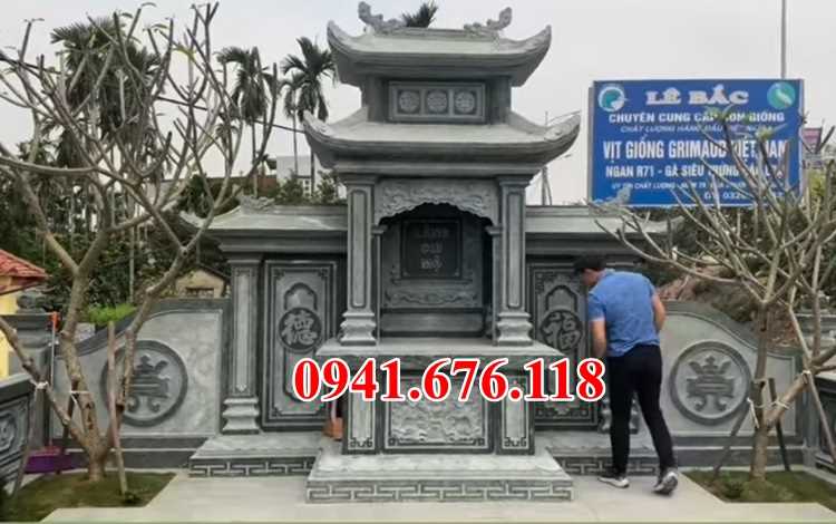 684 mẫu lăng mộ bằng đá đẹp bán lào cai nghĩa trang dòng họ ông bà