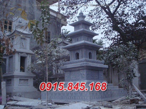 12 Tháp mộ đựng hài cốt đá tự nhiên đẹp bán Toàn Quốc