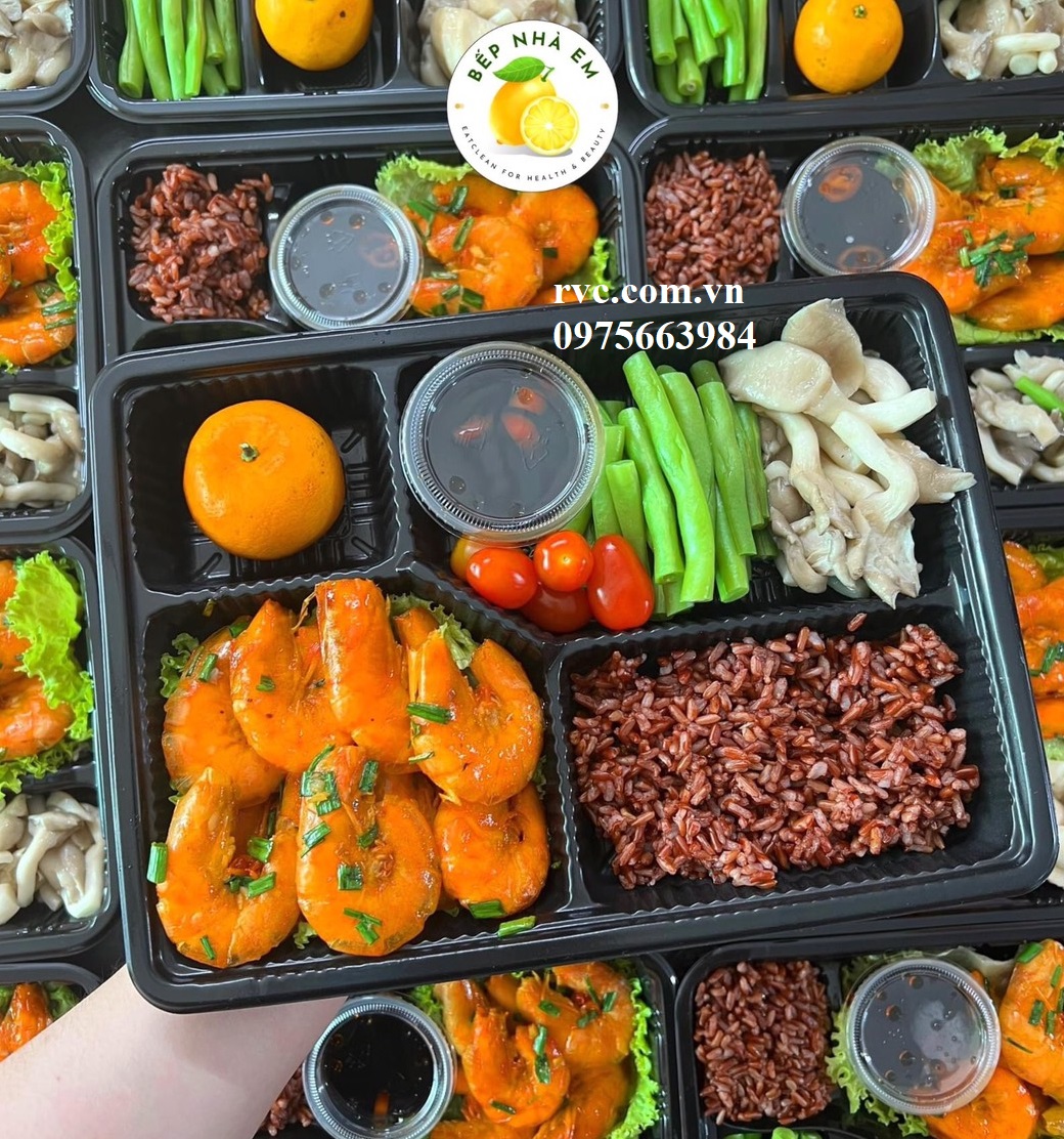 Gợi ý mẫu hộp nhựa đựng cơm 4 ngăn HT25 chất lượng trên thị trường