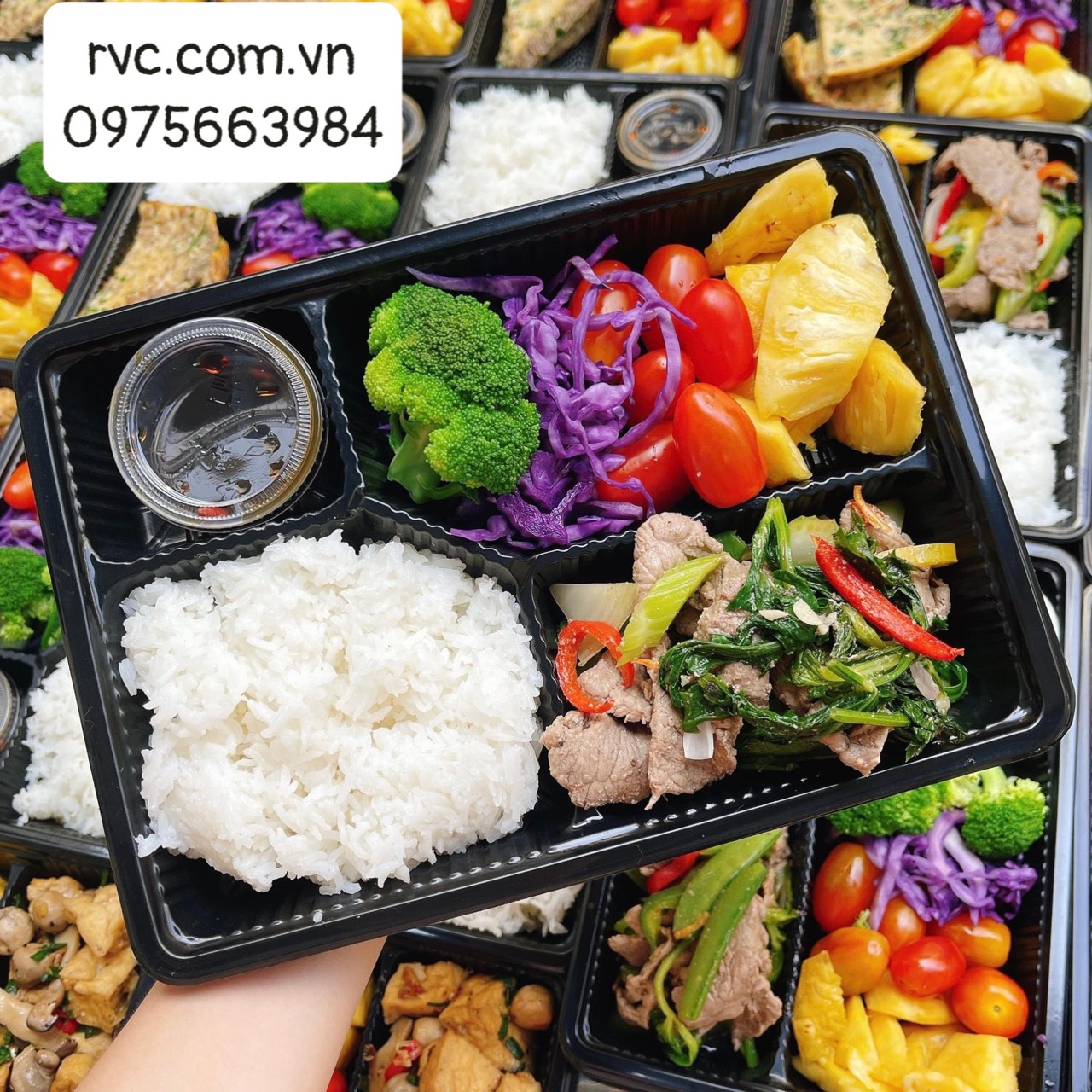 Gợi ý mẫu hộp nhựa đựng cơm 4 ngăn HT25 chất lượng trên thị trường