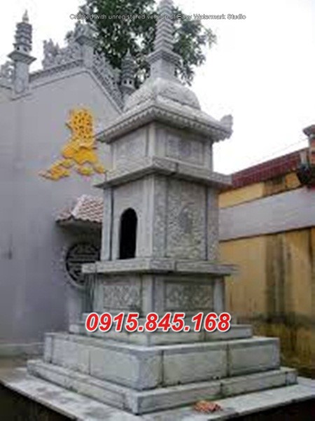 15 Tháp phật giáo bằng đá khối đẹp nhất ninh bình