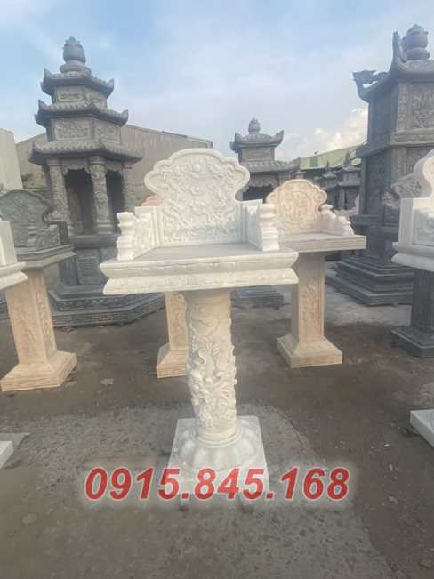 42 Cây hương thờ thiên địa bằng đá đẹp bán Hậu Giang