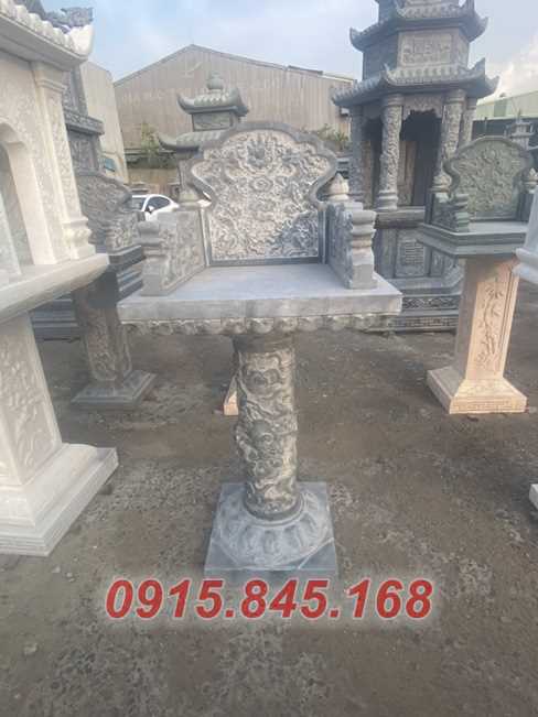 42 Cây hương thờ thiên địa bằng đá đẹp bán Hậu Giang