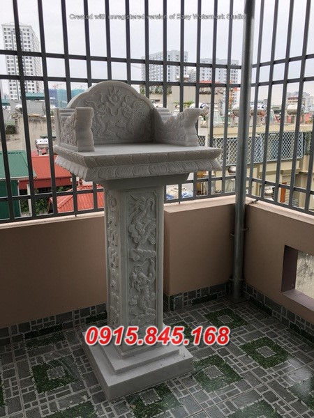 44 Hương án thờ thần linh bằng đá tự nhiên Cần Thơ