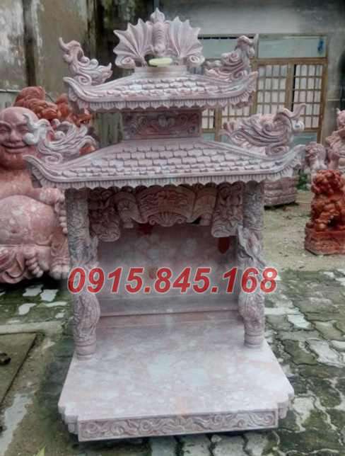 46 Hương án thờ thiên địa bằng đá đẹp nhất Bến Tre