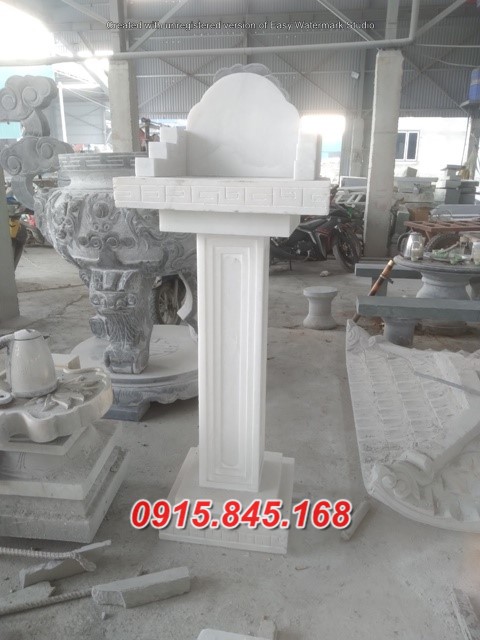 46 Hương án thờ thiên địa bằng đá đẹp nhất Bến Tre
