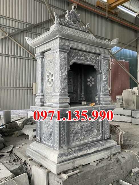 29 Mẫu miếu thờ thần linh đẹp bằng đá bán tại hà nam có mái