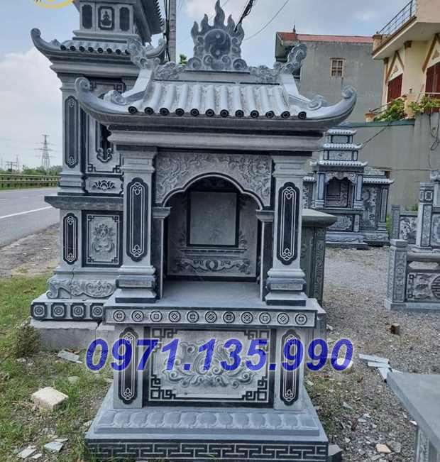 29 Mẫu miếu thờ thần linh đẹp bằng đá bán tại hà nam có mái
