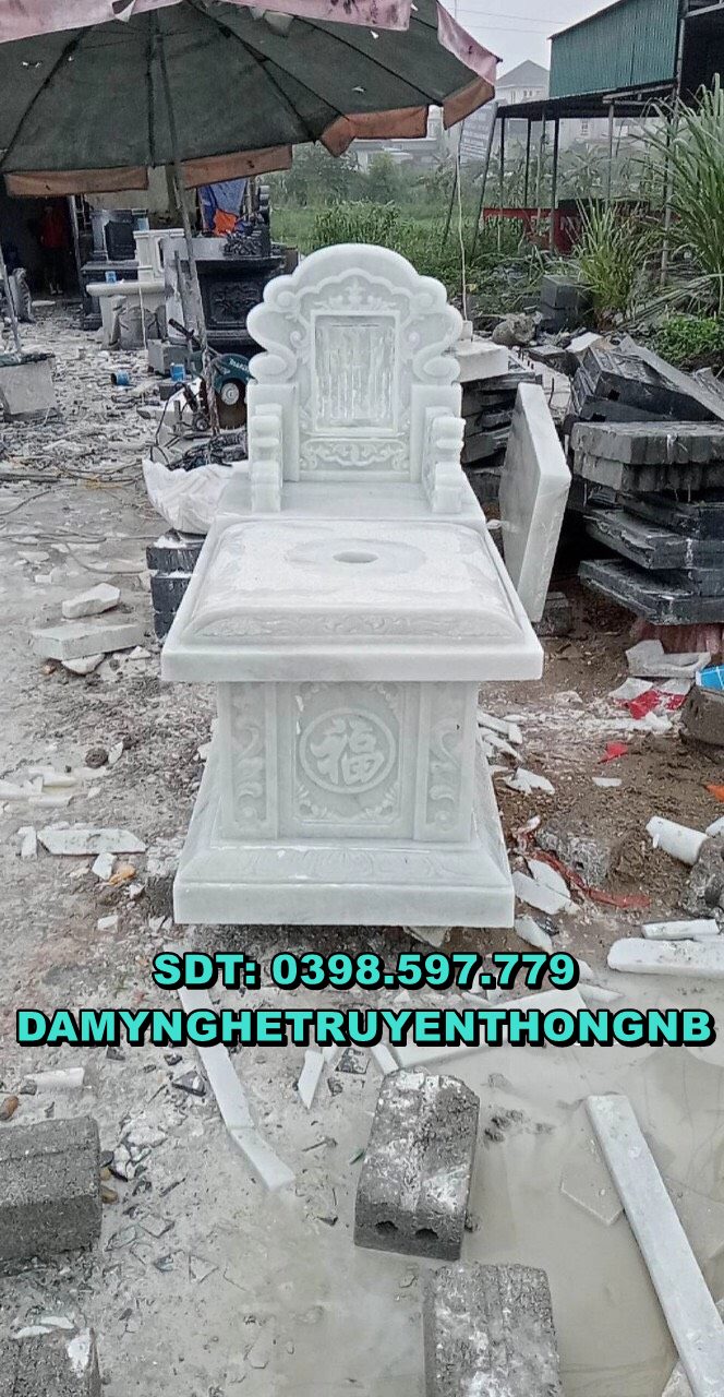mẫu mộ đá trắng nguyên khối,mộ đá trắng tự nhiên tại hải phòng