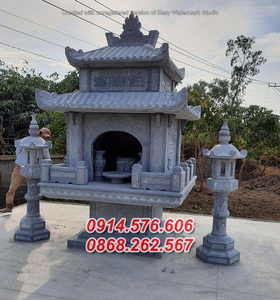 Mẫu 622 cây hương thờ đá đẹp bán bà rịa vũng tàu thần linh thiên địa