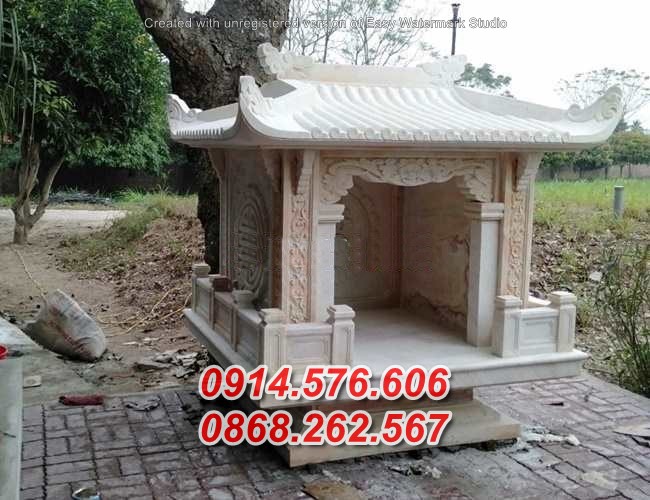 Mẫu 622 cây hương thờ đá đẹp bán bà rịa vũng tàu thần linh thiên địa