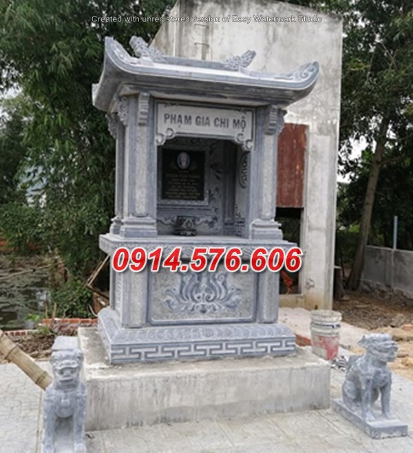 Mẫu 622 cây hương thờ đá đẹp bán bà rịa vũng tàu thần linh thiên địa