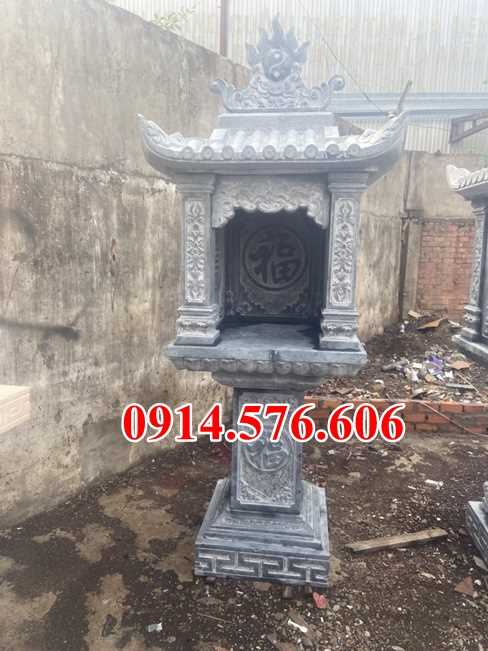 Mẫu 622 cây hương thờ đá đẹp bán bà rịa vũng tàu thần linh thiên địa