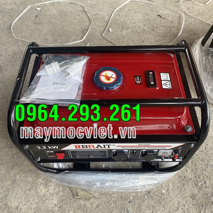 Máy phát điện dự phòng công suất 3.2kW giật nổ siêu nhẹ