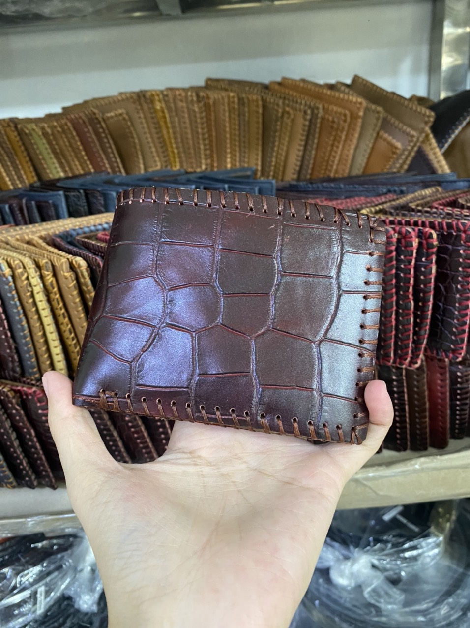 Da bò thật - Sản xuất tại xưởng không qua trung gian