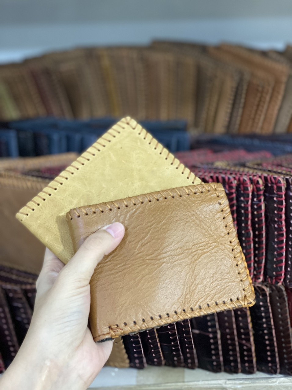 Da bò thật - Sản xuất tại xưởng không qua trung gian