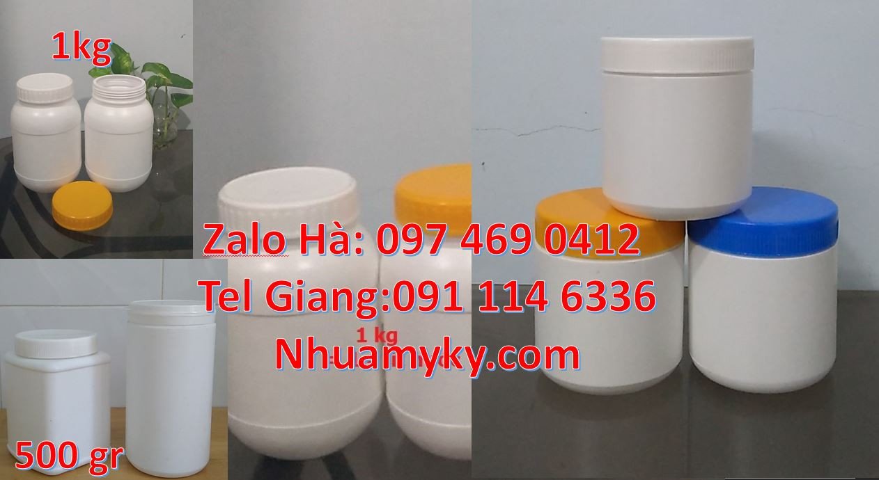 Bán hũ nhựa 200g đựng hóa chất,hũ nhựa hdpe đựng mỹ phẩm giá rẻ hcm