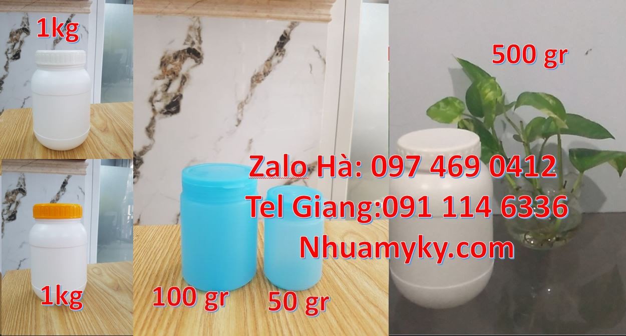 Bán hũ nhựa 200g đựng hóa chất,hũ nhựa hdpe đựng mỹ phẩm giá rẻ hcm