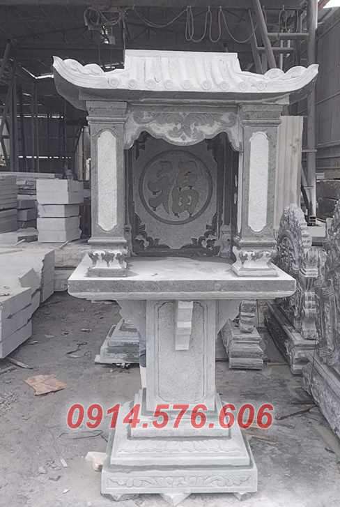16 Hương án thờ thần linh bằng đá đẹp nhất Nam Định