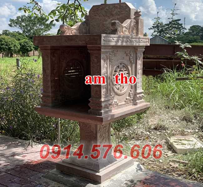17 Hương án thờ ông thiên đá xanh đẹp bán Hà Nam
