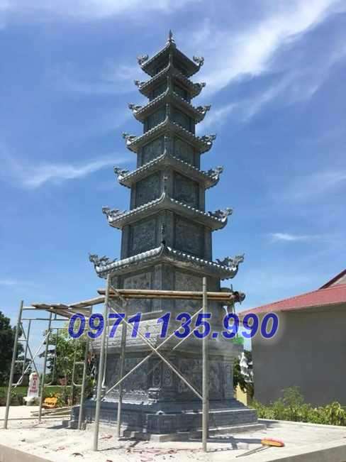 Mộ tháp đá - Mẫu mộ tháp bằng đá đơn giản đẹp bán tại Cà Mau 11