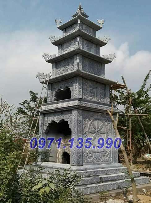 Mộ tháp đá - Mẫu mộ tháp bằng đá đơn giản đẹp bán tại Cà Mau 11