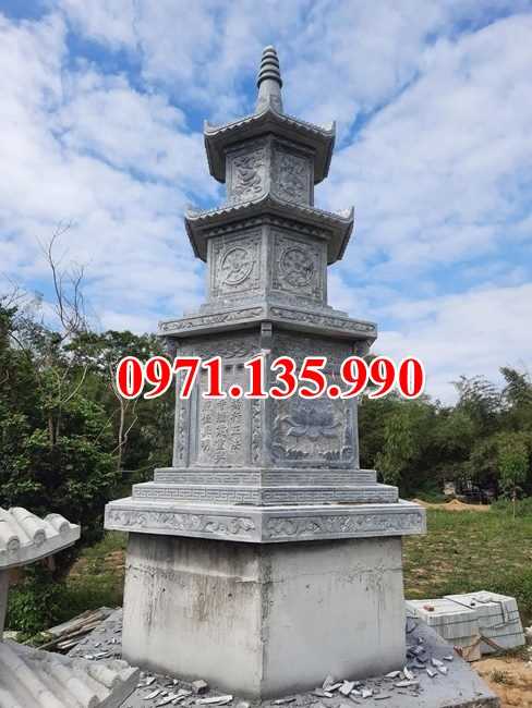 Mộ tháp đá - Mẫu mộ tháp bằng đá đơn giản đẹp bán tại Cà Mau 11