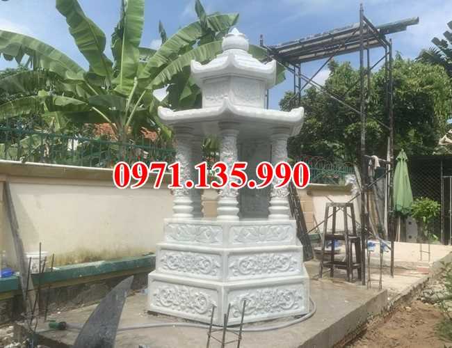 Mộ tháp đá - Mẫu mộ tháp bằng đá đơn giản đẹp bán tại Cà Mau 11