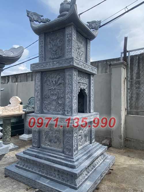 Mộ tháp đá - Mẫu mộ tháp bằng đá đơn giản đẹp bán tại Cà Mau 11