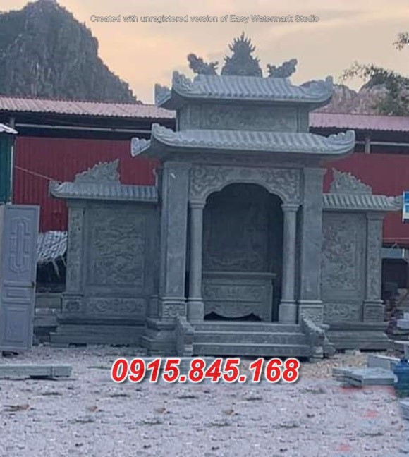 Mẫu 622 bàn thờ đá đẹp bán đà nẵng am miếu khóm củng kỳ đài