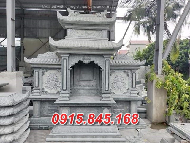 Mẫu 622 bàn thờ đá đẹp bán đà nẵng am miếu khóm củng kỳ đài